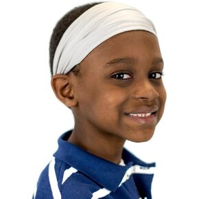 Kids Headband | Athletic Stretch Sweatband for Running Yoga and Crossfit