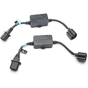 Cougar Motor H13 9008 CANbus Decoder - Anti-Flickering Harness Fog Bulb Fast Hyper Flash Blink Error Code Warning Cancellor(2 PCS)