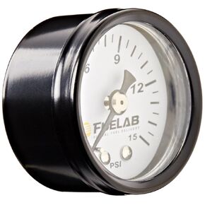 71502 1.5" 0-15 Psi Carbureted Fuel Pressure Gauge