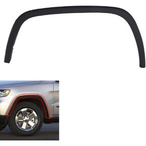 Front Left Wheel Molding Trim Fit for Jeep Grand Cherokee 2011 2012 2013 2014 2015 2016 Replace for CH1290106 1MP39RXFAE