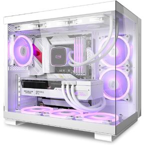 حقيبة كمبيوتر C3T500 ARGB PCCOOLER حقيبة ألعاب للكمبيوتر المكتبي متوسطة البرج مع 6 مراوح حافظة ARGB للوحات الأم ATX/M-ATX/ITX، تصميم خالٍ من الأعمدة، مشعاع 360 مم ودعم وحدة معالجة الرسومات 400 مم، سهل التركيب، BK in Kuwait