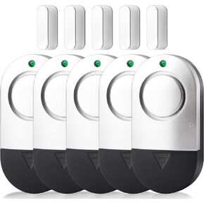 Door Window Alarms, Toeeson 120DB Pool Door Alarms for Kids Safety, Window Alarms for Home