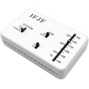 RV Thermostat 3106995.032 Replacement for DOMETIC,Only for Heat/Cool,Polar White