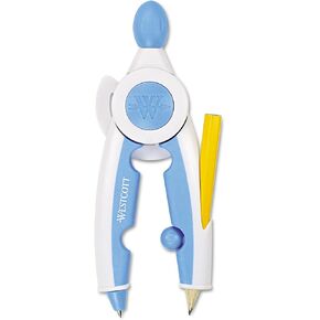Westcott 14377 Soft Touch School Compass, Assorted Colors