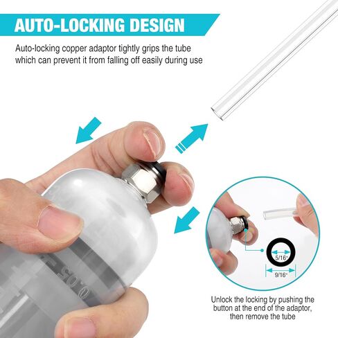 DURATECH 200CC Fluid Extractor Automotive, Fluid Pump with Long Extension Tubes, Oil Syringe with Powerful Suction, Fluid Extractor Pump for Extracting Engine Oil, Transmission Oil and Brake Fluid in Saudi Arabia