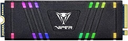 Patriot Viper VPR400 512GB SSD داخلي RGB W/HS - NVMe PCIe Gen 4x4 - M.2 2280 - محرك الحالة الصلبة - VPR400-512GM28H in Saudi Arabia