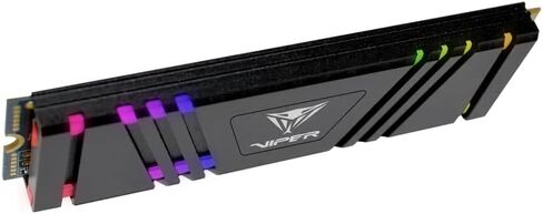 Patriot Viper VPR400 512GB SSD داخلي RGB W/HS - NVMe PCIe Gen 4x4 - M.2 2280 - محرك الحالة الصلبة - VPR400-512GM28H in Saudi Arabia