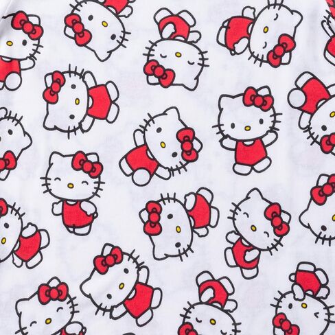 Hello Kitty Sanrio Girls 4 Pack Short Sleeve T-Shirt for Little and Big Kids in Saudi Arabia