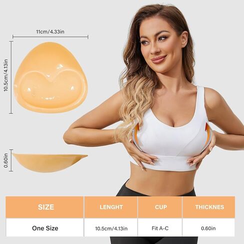 Sticky Bra Pads Inserts Double-Sided Sticky Bra Inserts Push Up Sticky Bra invisible Ultra Instant Lift Bra Inserts for Swimsuit Sports Bra Pads in Kuwait
