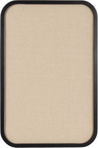 لوحة جدارية انتقالية من Kate and Laurel Hutton، مقاس 20 × 30، أسود، منظم حائط مستطيل دائري حديث للاستخدام كلوح فلين، أو لوحة رؤية، أو لوحة إعلانات in Saudi Arabia