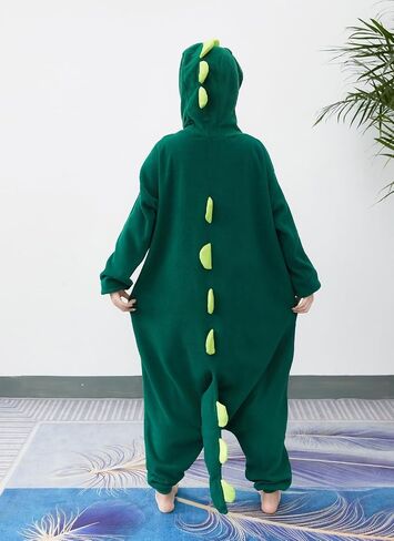 Unisex Adult Onesie Pajamas, Polar Fleece Cosplay Animal One Piece Halloween Costume Pajamas Homewear in Saudi Arabia