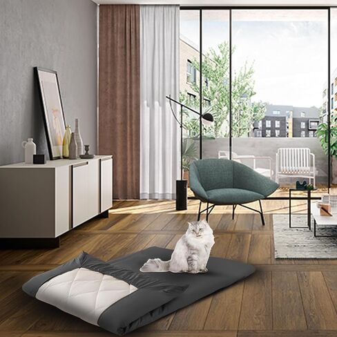 100% Waterproof Futon Cover, Japanese Futon Mattress Cover, Waterproof Cover for shikibuton(TwinXL), Grey in Saudi Arabia