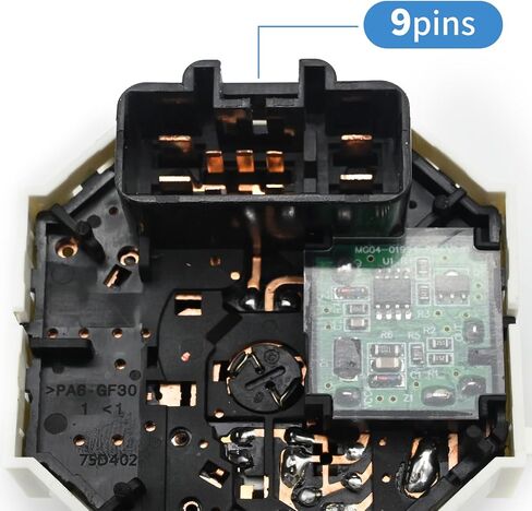 55902-12100 5590212100 A/C منفاخ مروحة التحكم التبديل لاستبدال تويوتا كورولا CE LE S XLE XRS L Matrix 2009-2013 in Saudi Arabia