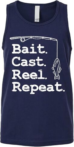 قميص بدون أكمام للشباب من Threadrock Boys Bait Cast Re Repeat in Kuwait