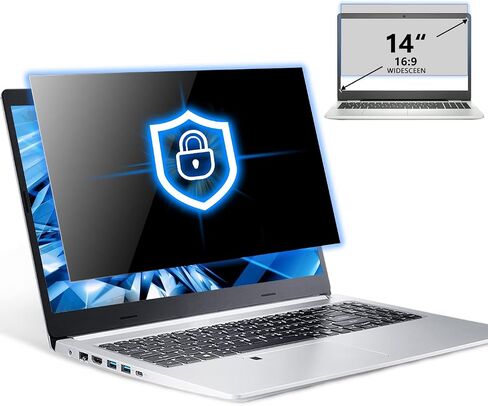FILMEXT 13.3 inch laptop privacy screen filter anti-blue light screen protector,16:9 Aspect Ratio Laptop Privacy screen filter for Lenovo, HP, Dell, Acer, Asus, Samsung and other laptop brands in Saudi Arabia