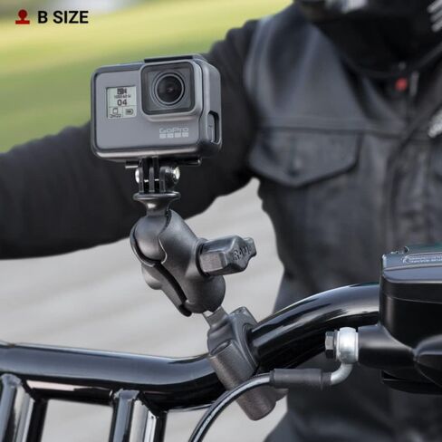 RAM MOUNTS Torque Handlebar Mount with B Size 1" Ball for 1.125"-1.5" Bars | Clamp mount for motorcycles, bikes, ATVs and side-by-sides in Kuwait