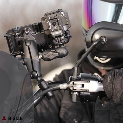 RAM MOUNTS Torque Handlebar Mount with B Size 1" Ball for 1.125"-1.5" Bars | Clamp mount for motorcycles, bikes, ATVs and side-by-sides in Kuwait