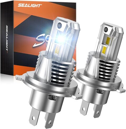 SEALIGHT H11 Bulb, 1:1 Real Size 32000LM H8/H9/H16 Fog Lights Bulbs, 700% Super Bright 6500K Cool White with Fan, Fog Light Bulb for Car Powersports ATV/UTV, Pack of 2 (S3 Series) in Saudi Arabia