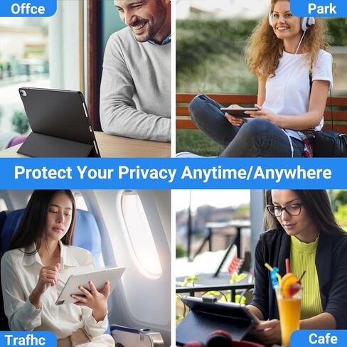 واقي شاشة الخصوصية المغناطيسي PYS® لجهاز Samsung Galaxy Tab S6 Lite (10.4 بوصة، موديل 2022/2020)، واقي شاشة قابل للإزالة، مضاد للوهج، مضاد للتجسس، خالي من الفقاعات، [سهل الارتداء] - قطعة واحدة in Kuwait