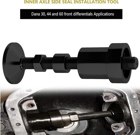 أداة ختم المحور - أداة تثبيت الختم الجانبي للمحور الداخلي لـ Dana 30/44/60 محاور تفاضلية أمامية، متوافقة مع جيب رانغل، فورد، دودج، فولف وأكثر من ذلك in Kuwait