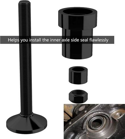 أداة ختم المحور - أداة تثبيت الختم الجانبي للمحور الداخلي لـ Dana 30/44/60 محاور تفاضلية أمامية، متوافقة مع جيب رانغل، فورد، دودج، فولف وأكثر من ذلك in Kuwait