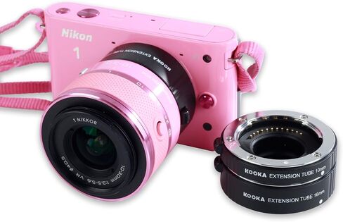 وصلة أنبوب عدسة ماكرو لكاميرات Canon DSLR، Micnova KK-C68 Pro مجموعة أنبوب تمديد ماكرو للتركيز التلقائي لكاميرات Canon EOS EF وEF-S Mount 5D2 5D3 6D 650D 750D (أنابيب 12 مم 20 مم و36 مم) in Kuwait