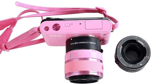 وصلة أنبوب عدسة ماكرو لكاميرات Canon DSLR، Micnova KK-C68 Pro مجموعة أنبوب تمديد ماكرو للتركيز التلقائي لكاميرات Canon EOS EF وEF-S Mount 5D2 5D3 6D 650D 750D (أنابيب 12 مم 20 مم و36 مم) in Kuwait