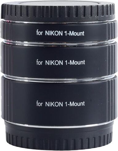 وصلة أنبوب عدسة ماكرو لكاميرات Canon DSLR، Micnova KK-C68 Pro مجموعة أنبوب تمديد ماكرو للتركيز التلقائي لكاميرات Canon EOS EF وEF-S Mount 5D2 5D3 6D 650D 750D (أنابيب 12 مم 20 مم و36 مم) in Kuwait