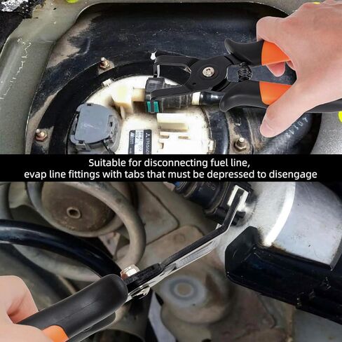 EVAP and Fuel Line Disconnect Tool Electrical Disconnect Pliers 85 Degree Universal Automotive Electrical Connector Pliers in Saudi Arabia