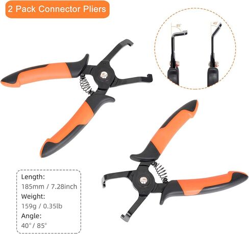 EVAP and Fuel Line Disconnect Tool Electrical Disconnect Pliers 85 Degree Universal Automotive Electrical Connector Pliers in Saudi Arabia
