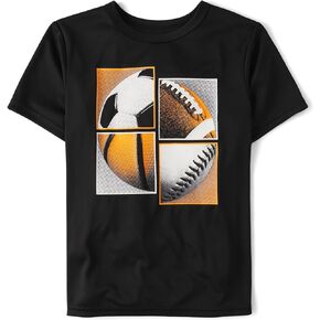 The Children's Place Boys' Active Performance Short Sleeve T-Shirt