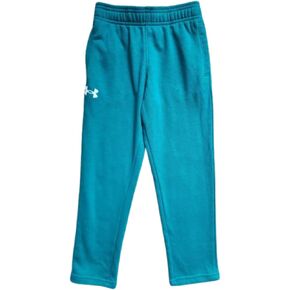 Under Armour Boys' Jogger, Pull on Style, Logo & Printed Designs (US, Numeric, 4, Regular, Cerulean 352 / White)