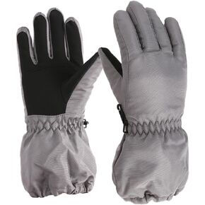 Kids Gloves Waterproof Winter Warm Snow Ski Gloves Long Cuff for Boys and Girls，for Cold Weather Outdoor Play 3-6 Years