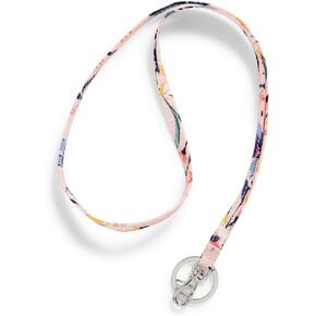 Vera Bradley Cotton Lanyard, Paradise Coral