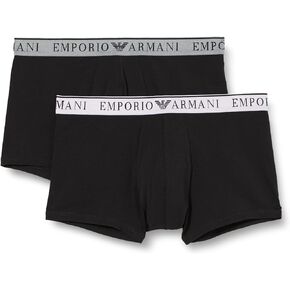 Emporio Armani Men's Stretch Cotton Endurance 2-Pack-Trunk