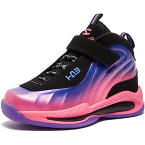 Boys Girls Sneakers Basketball Shoes for Kids Nonslip Girls Athletic Sports Running Shoes
