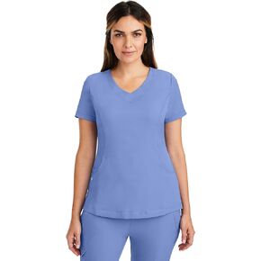 healing hands 4 Pocket Women Scrub Top V-Neck HH360 2264 Sloan Scrubs for Women Stretch Fabric in Saudi Arabia