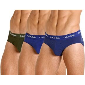 Calvin Klein Men's Cotton Stretch 3-Pack Hip Brief