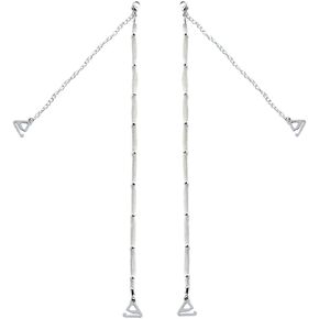 Moly Story Silver Bead Chain Bra Straps Replacement
