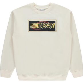 NASCAR Vintage Daytona 500 Sweatshirt Racing Mens Embroidered Chenille Crewneck Sweatshirt