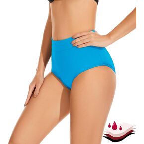 OVRUNS Period Swimwear Bikini Menstrual Leakproof Swim Bottoms Waterproof for Teens Girls Women
