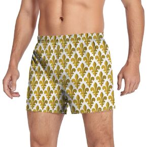 Aflyko Festive Novelty Boxer Shorts Relaxed Fit Boxers Patriot Men's Underwear S-XXL