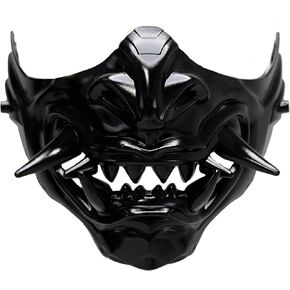 BEYOND MASQUERADE B Oni Samurai Mask Japanese Warrior Mask Demon Hannya Cosplay Character Masks Devil Halloween Party Costume in Kuwait
