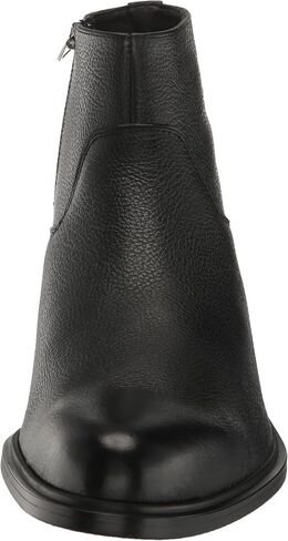 HUGO Men's Kerr Leather Zip Up Chelsea Bootie Boot in Saudi Arabia