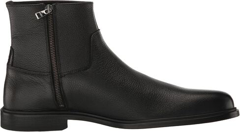 HUGO Men's Kerr Leather Zip Up Chelsea Bootie Boot in Saudi Arabia