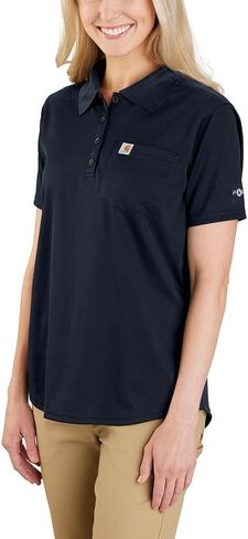 Carhartt Women's Force Relaxed Fit Lightweight Short-Sleeve Pocket Polo in Saudi Arabia
