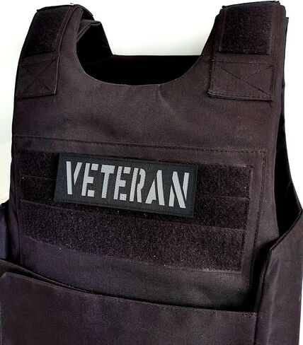 2 حزمة من رقعة الأمان العاكسة للضوء ذات اللوحة الخلفية العاكسة مع خطاف وحلقة، واحدة صغيرة وواحدة كبيرة سوداء (الأمن (أسود-أبيض)) in Kuwait