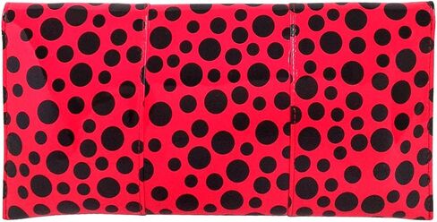 JNB Polka Dot Patent Envelope Clutch in Kuwait