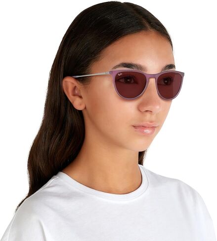 Ray-Ban Junior Kids' RJ9060sf Erika Asian Fit Round Sunglasses in Saudi Arabia