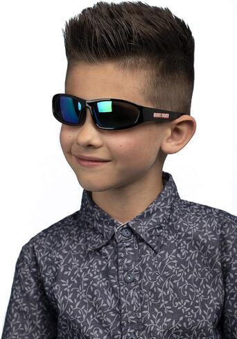 صن-ستاتشيز نظارات شمسية مرخصة للاطفال بتصميم جمجمة جرايف ديجر من مونستر جام بمقاس مناسب للاطفال للحماية من الاشعة فوق البنفسجية 400، متعددة الالوان، مقاس واحد (SG3859), مالتي, One Size in Kuwait